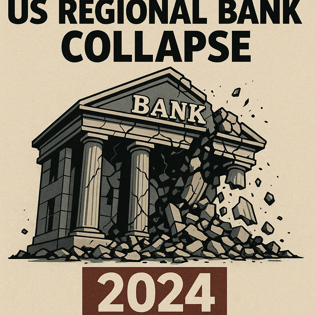 US regional bank collapse 2024