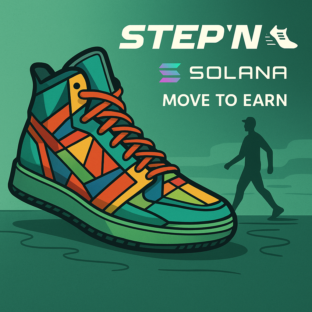 StepN Solana move to earn app