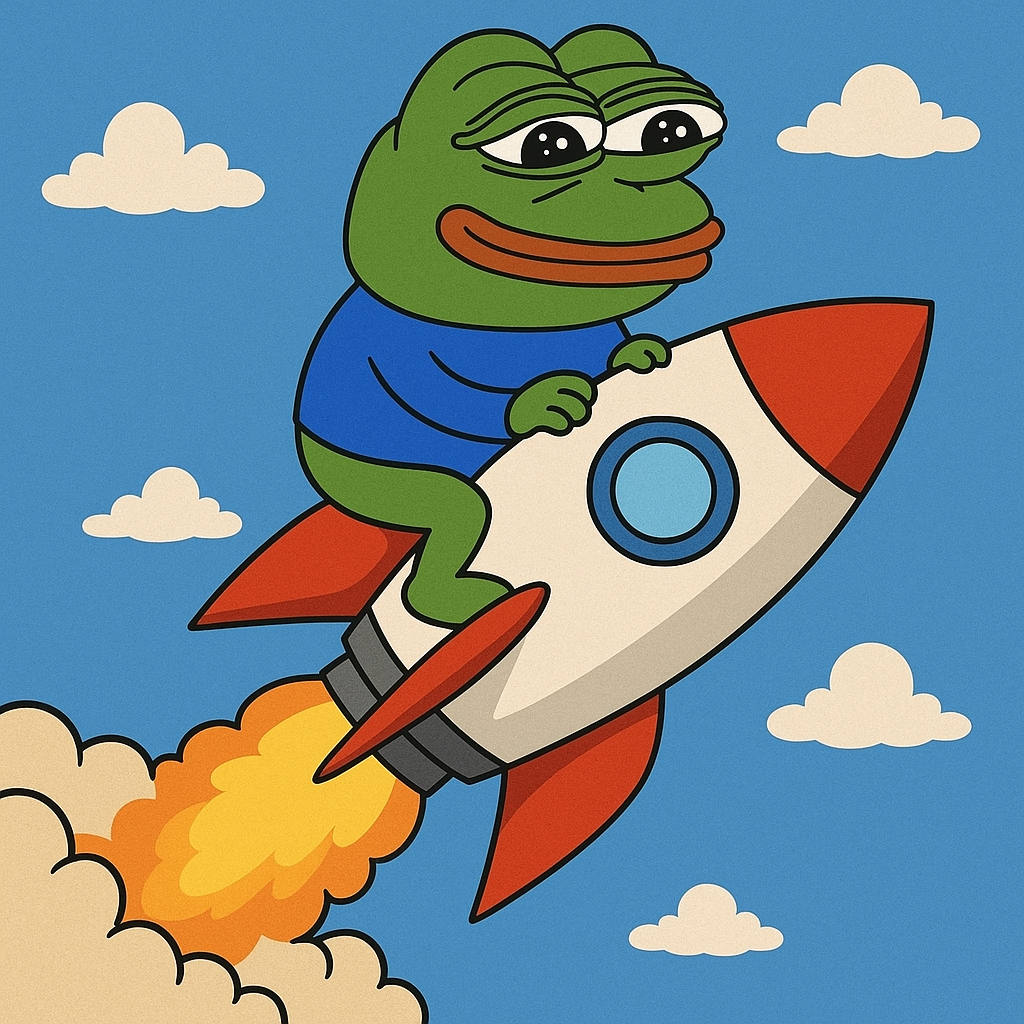 Aero Pepe rocket meme viral