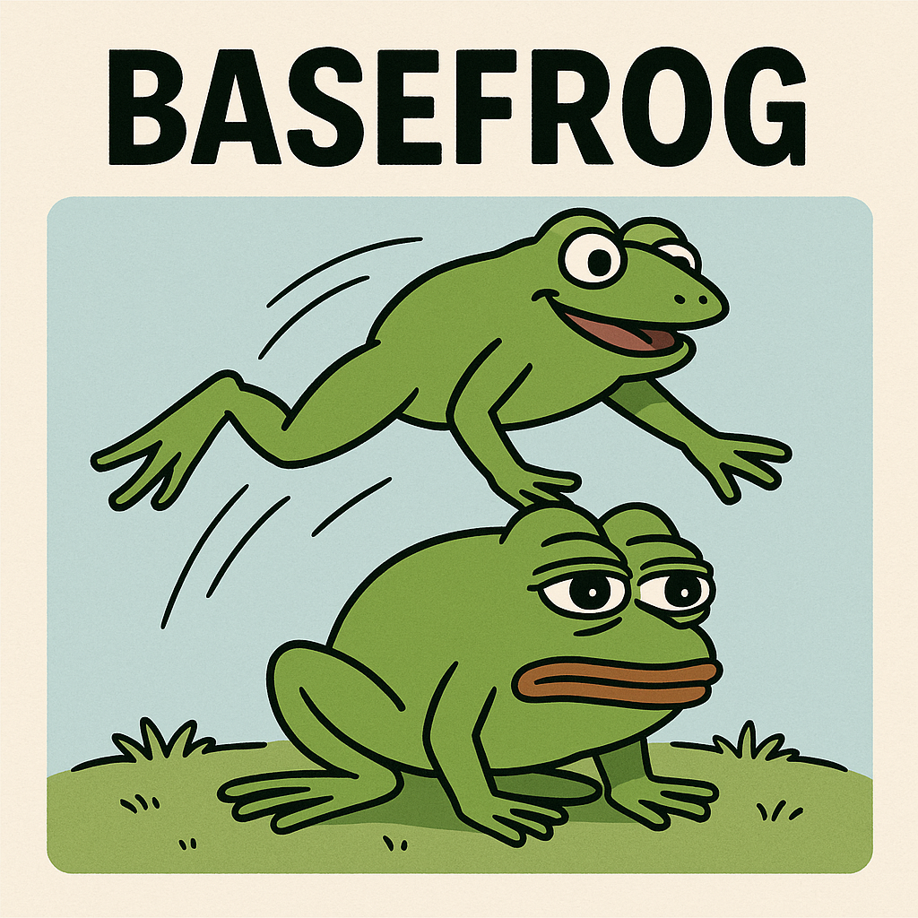 BaseFrog leapfrog meme viral