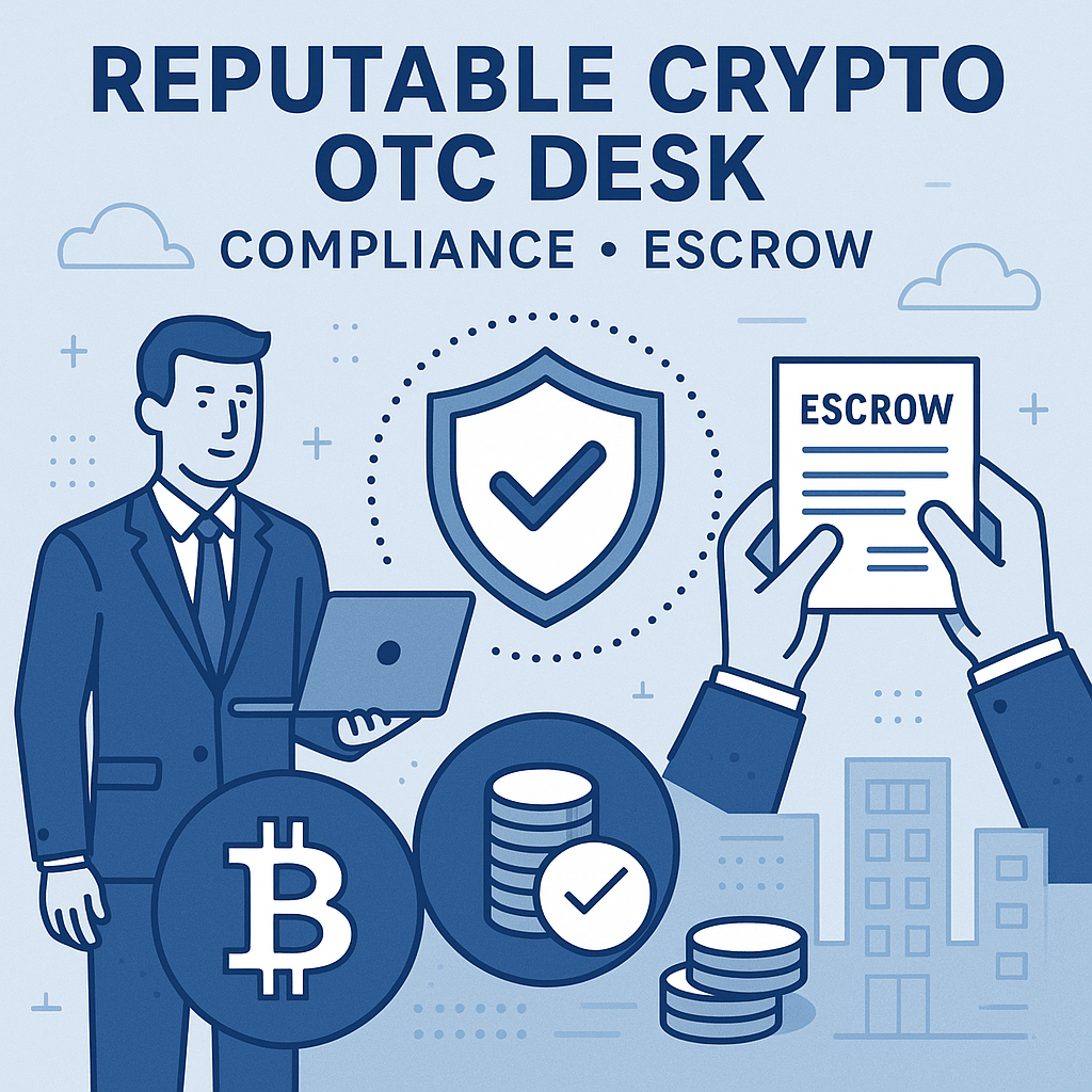 reputable crypto OTC desk compliance escrow