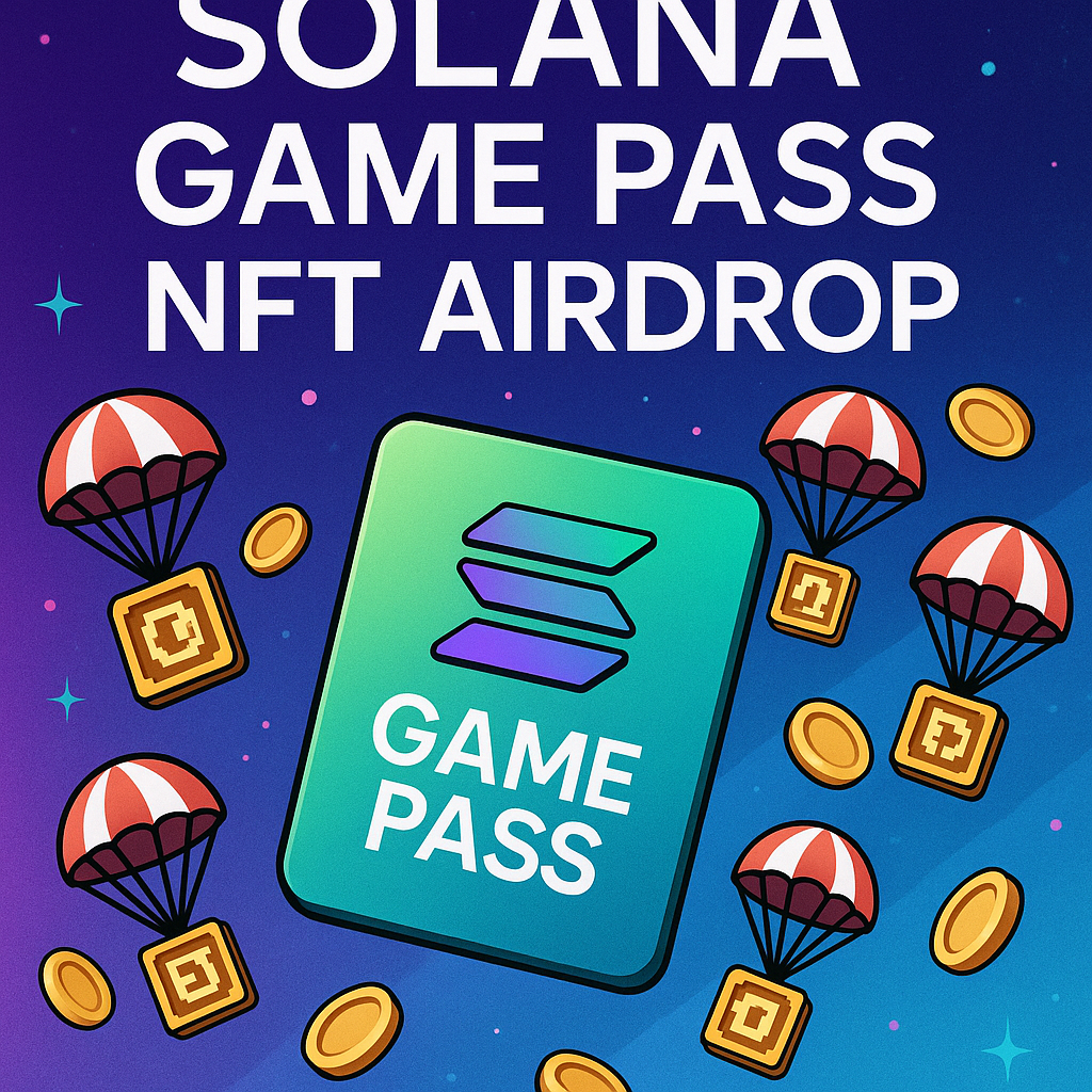 Solana Game Pass NFT airdrop
