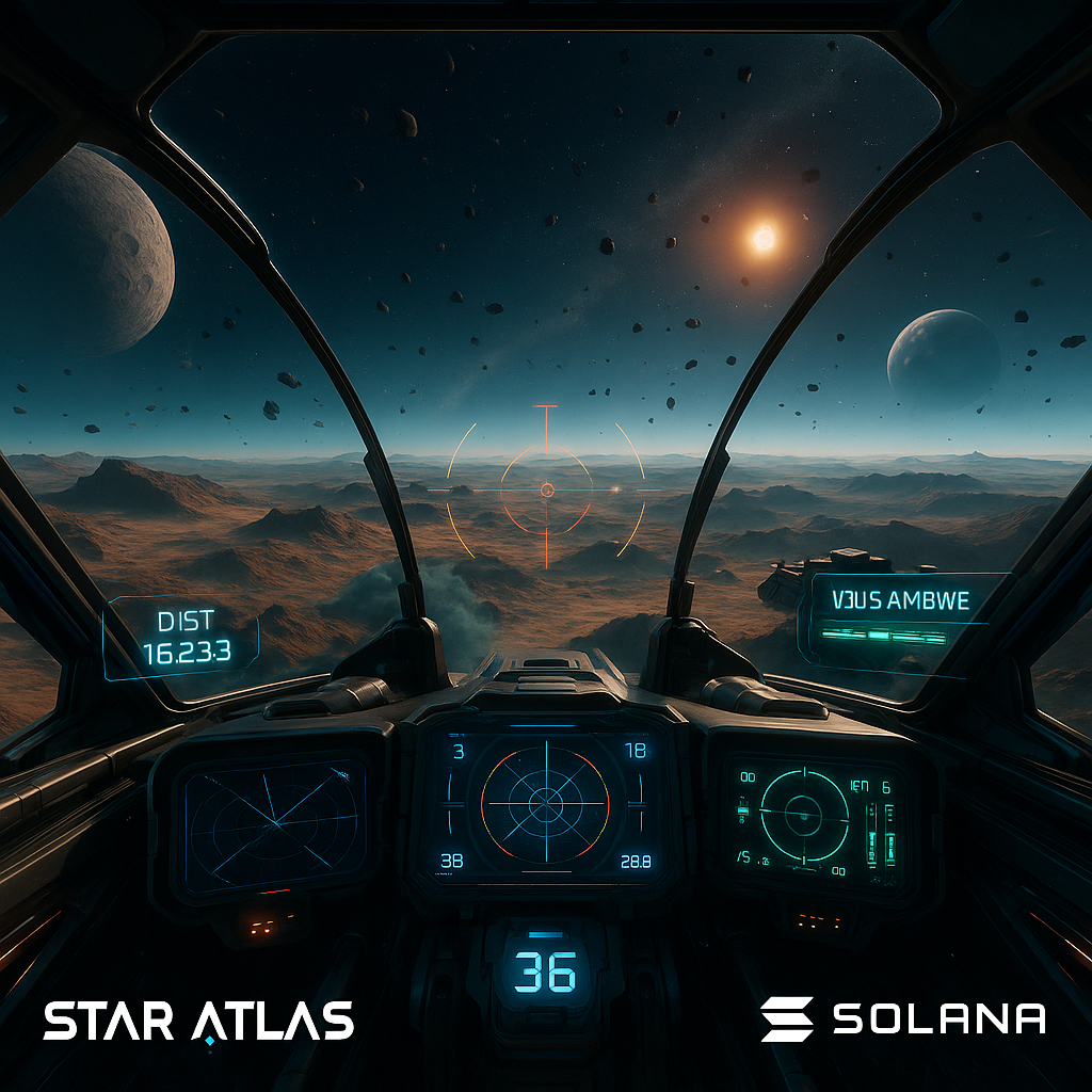 Star Atlas Solana game screenshot