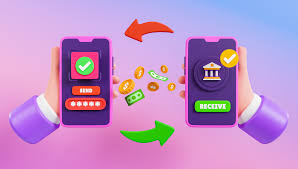 instant bank transfer illustration