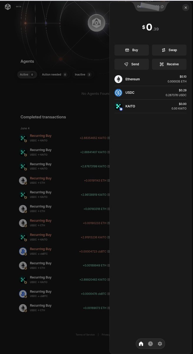 smart contract wallet automation features