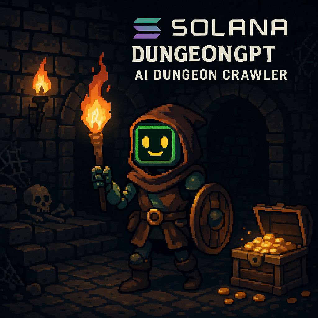 DungeonGPT Solana AI dungeon crawler