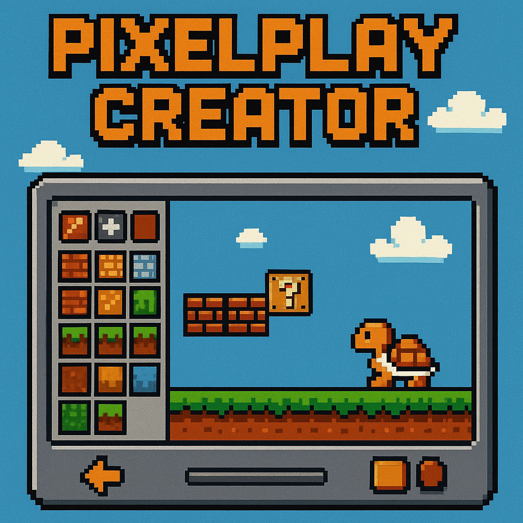 PixelPlay Creator Solana retro game builder