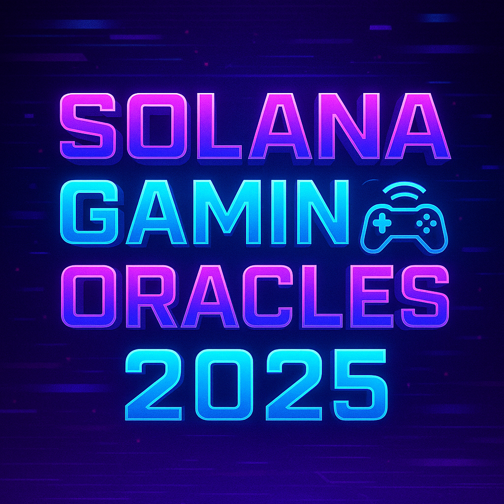 Solana Gaming Oracles 2025