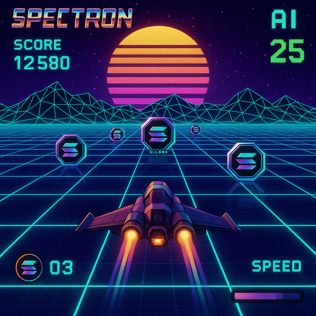 Spectron Game Solana AI gameplay