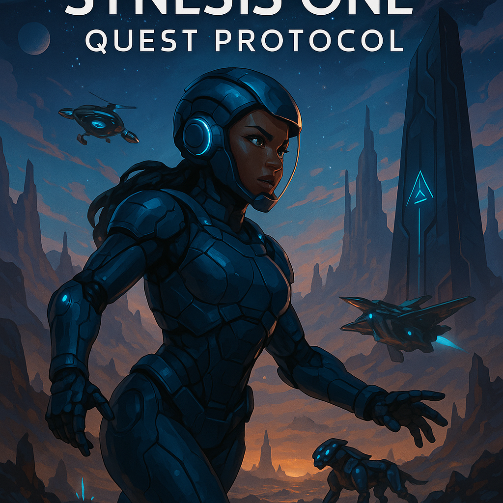 Synesis One Quest Protocol Solana game art