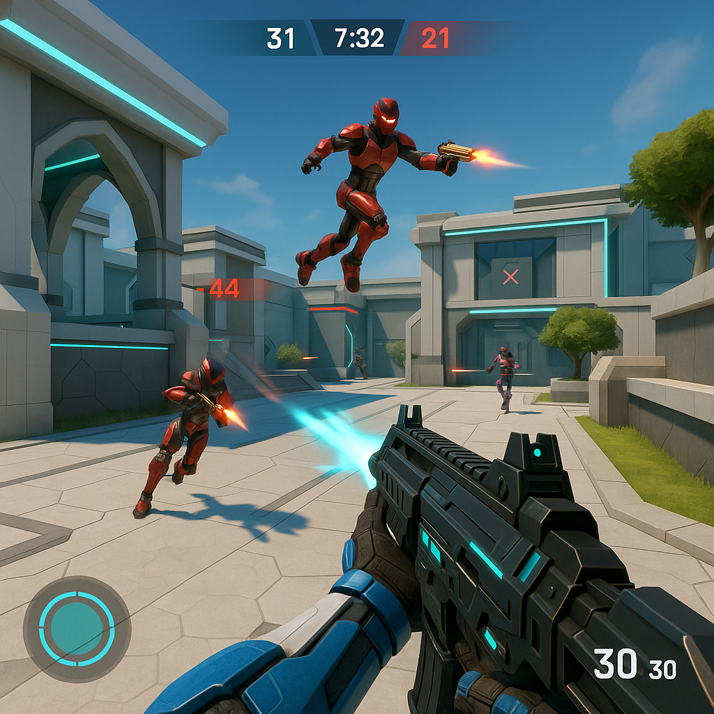 EV.IO fast-paced gameplay