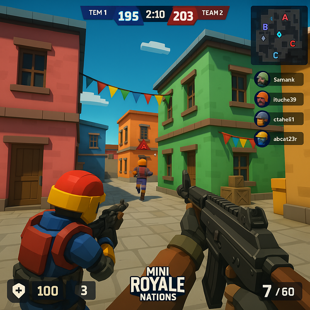 Mini Royale Nations Solana gameplay