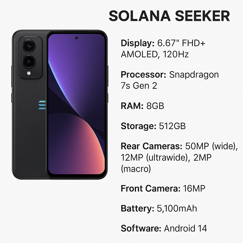 Solana Seeker phone hardware specs